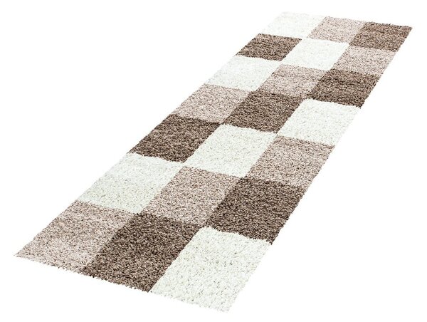 Passatoia marrone 80x250 cm Life - Ayyildiz Carpets