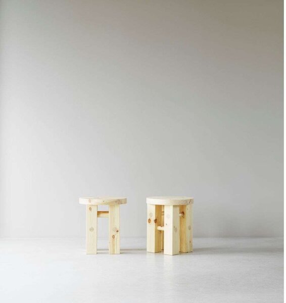 Normann Copenhagen - Fyr Stool Pine Wood Normann Copenhagen