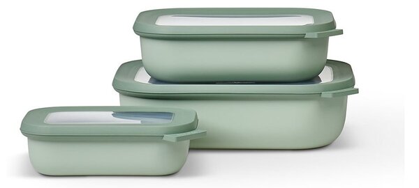 Scatole per alimenti in set da 3 Nordic sage - Mepal
