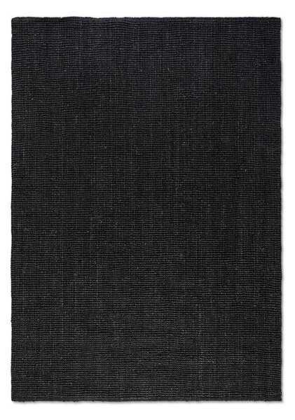 Tappeto nero in iuta 190x280 cm Bouclé – Hanse Home