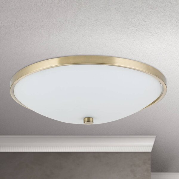 ORION Plafoniera soffitto TALYA, dimmerabile, Bronzo / Ottone antico, Soggiorno / Sala da pranzo, Metallo, Antico, Plafoniera