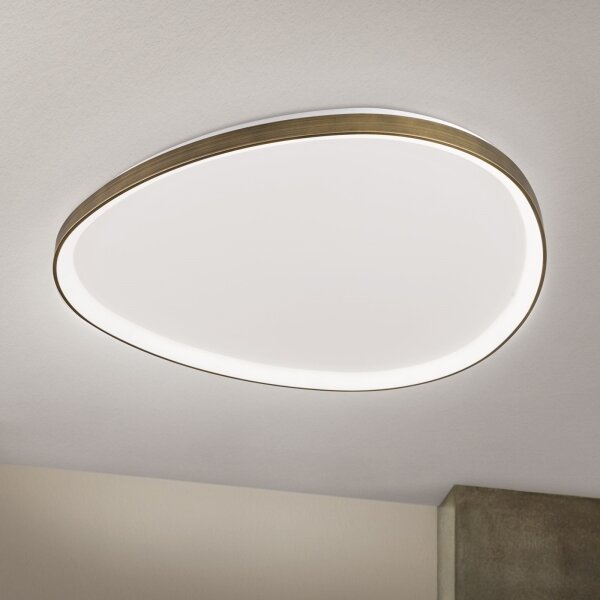Orion DL 7-696/80 - Plafoniera LED CHARLIE LED/72W/230V diametro 80 cm oro