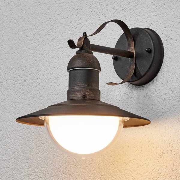 Applique da esterni a LED CLEA Lindby, Rame, Acciaio Inox, Moderno, Applique LED da esterni