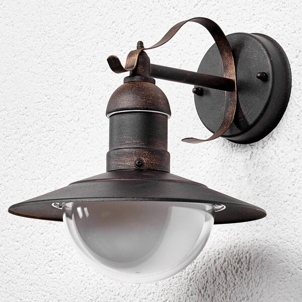 Applique da esterni a LED CLEA Lindby, Rame, Acciaio Inox, Moderno, Applique LED da esterni