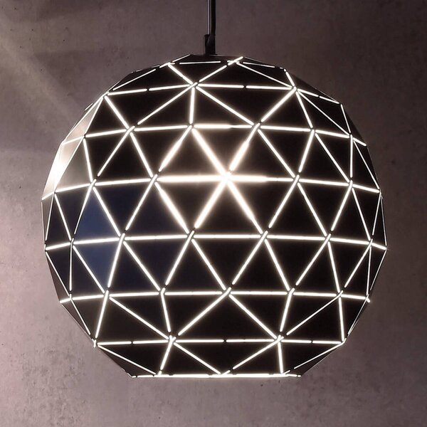 Deko-Light Lampada a sospensione Asterope, Ø 40 cm rotondo, nero