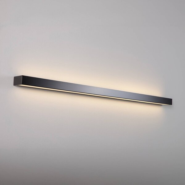 Applique da parete a LED Mera MCJ, Nero, Corridoio, Metallo, Moderno, Applique a LED