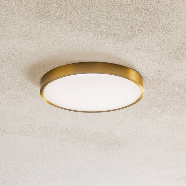 ORION Plafoniera a LED Bully, Ottone / Oro, Soggiorno / Sala da pranzo, Alluminio, Moderno, Plafoniera LED