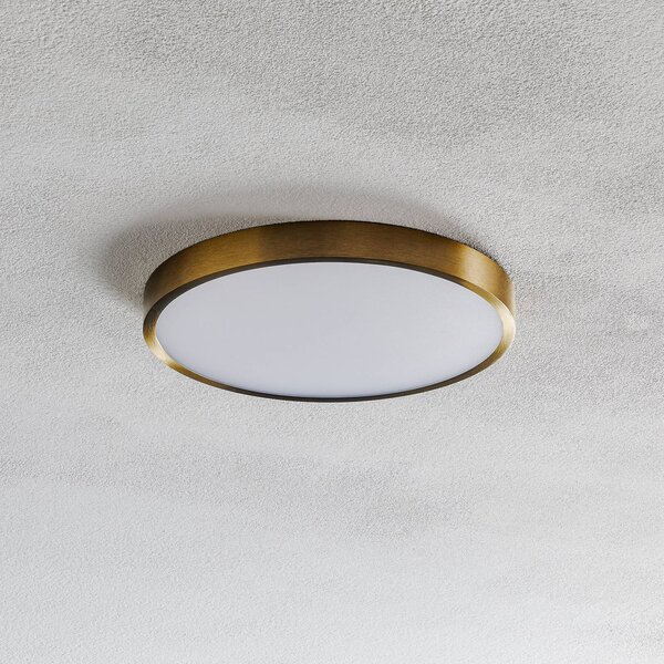 ORION Plafoniera a LED Bully, Ottone / Oro, Soggiorno / Sala da pranzo, Alluminio, Moderno, Plafoniera LED