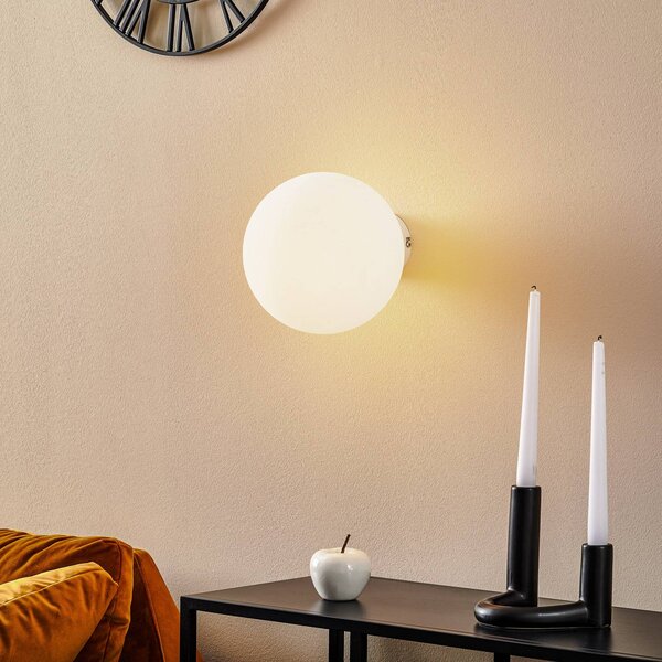 Applique da parete Dione ALDEX, dimmerabile, Bianco / Opale, Soggiorno / Sala da pranzo, Vetro, Moderno, Applique