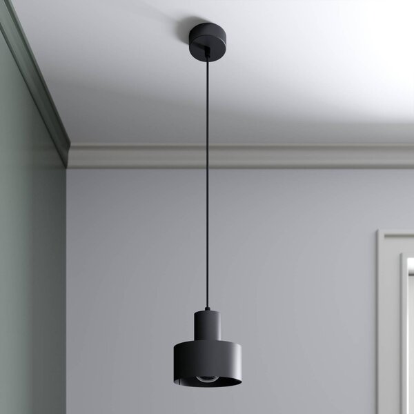 Lampada a sospensione Rif SIGMA, dimmerabile, Nero, Soggiorno / Sala da pranzo, Metallo, Moderno, Lampada a sospensione
