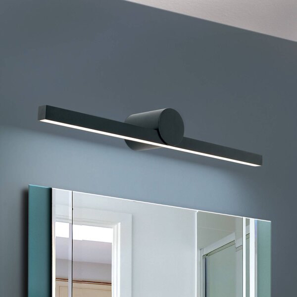 ORION Applique da parete Beauty, Nero, Bagno, Alluminio, Moderno, Applique
