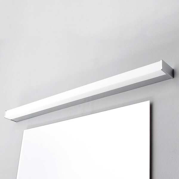 Applique da parete PHILIPPA Lindby, Cromo / Argento, Bagno, Metallo, Moderno, Applique