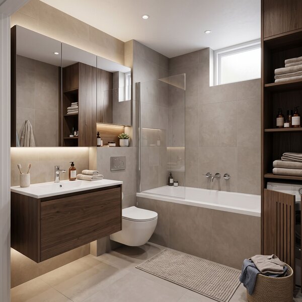 Vasca da bagno acrilica da incasso Rea Catania 160