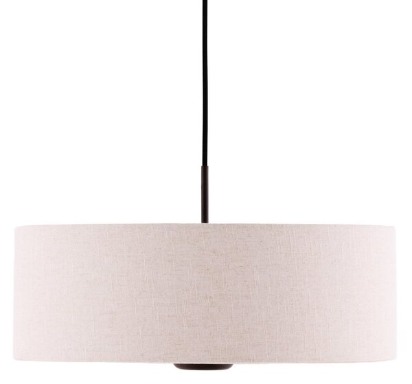 Lampada a sospensione Globen Lighting, Bosco 55, dimmerabile, Beige, Soggiorno, Tessuto / Tessile, Scandinavo