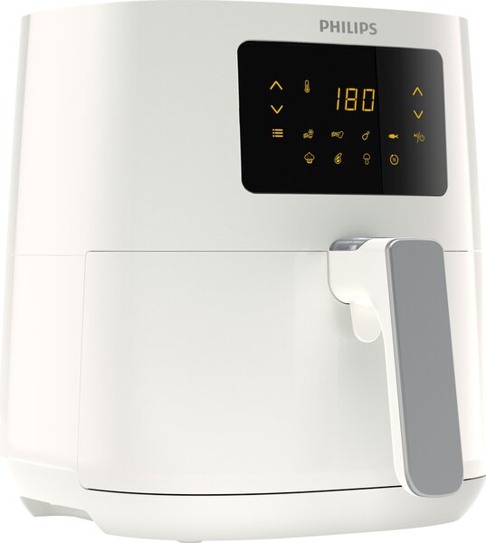 Philips Friggitrice ad Aria Airfryer L - 4 porzioni Capacit 4.1 Litri Potenza 1400 Watt Display LED colore Bianco - HD9252/00