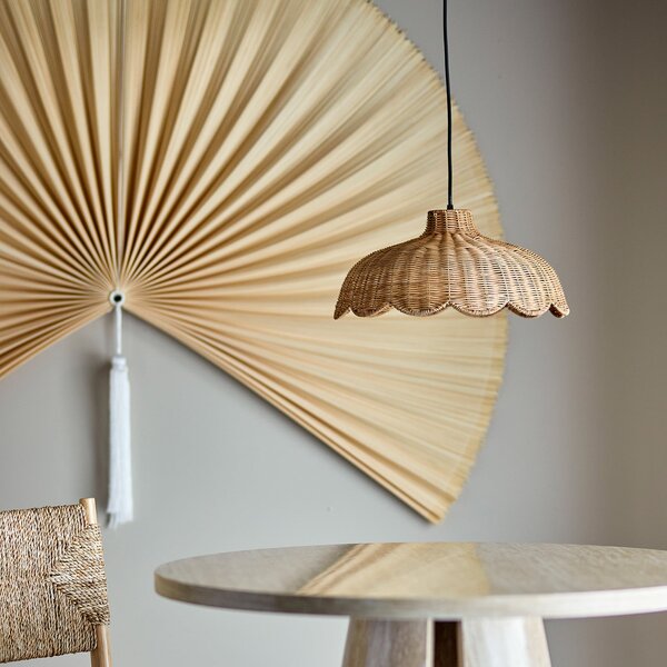 Lampada a sospensione Bloomingville, Pittu, dimmerabile, Legno, Cucina, Legno, Campagna / rustico