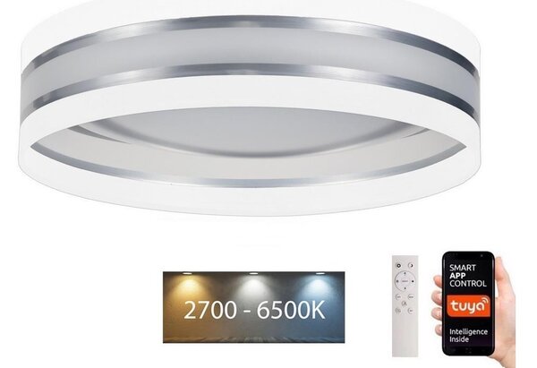 Plafoniera LED dimmerabile SMART GALAXY LED/24W/230V nero/oro + tc