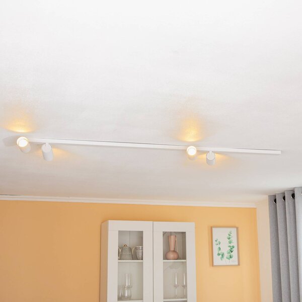 Nowodvorski Lighting Faretto soffitto Mono VIII bianco 8 luci, 2x150 cm