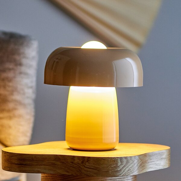 Lampade da tavolo Bloomingville, Ylva, Beige, Soggiorno, Metallo, Scandinavo