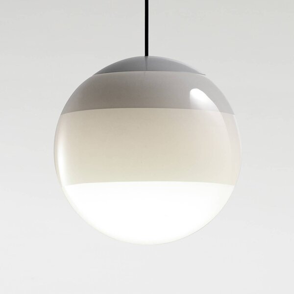 MARSET Lampada a sospensione Dipping Light, dimmerabile, Bianco / Opale, Soggiorno / Sala da pranzo, Vetro, Design, Lampada a sospensione