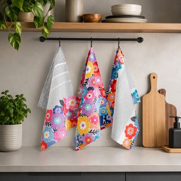 Set 3 Strofinacci cucina Gabel Vallesusa Florinda