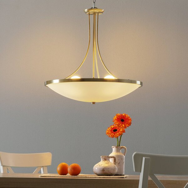 ORION Lampada a sospensione TALYA, dimmerabile, Bronzo / Ottone antico, Soggiorno / Sala da pranzo, Metallo, Antico, Lampada a sospensione