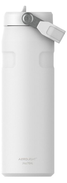 Borraccia termica bianca in acciaio inox 700 ml IceFlow™ Bottle Flip Straw 2.0 Frost – Stanley
