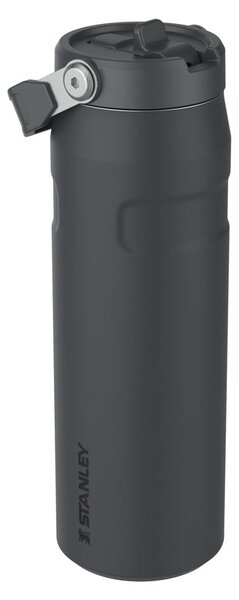 Borraccia termica nera in acciaio inox 700 ml IceFlow™ Flip Straw 2.0 Tumbler Black – Stanley