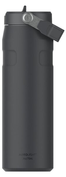 Borraccia termica nera in acciaio inox 700 ml IceFlow™ Flip Straw 2.0 Tumbler Black – Stanley