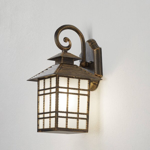 ORION Applique da esterni Ilka, Marrone / Ruggine, Alluminio, Campagna / Rustiche, Applique da esterni