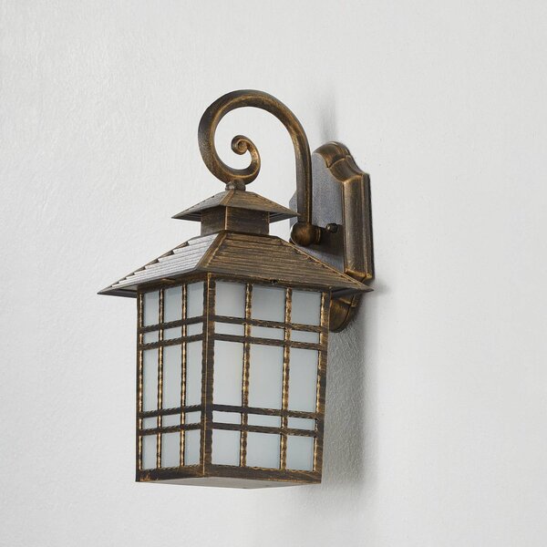 ORION Applique da esterni Ilka, Marrone / Ruggine, Alluminio, Campagna / Rustiche, Applique da esterni