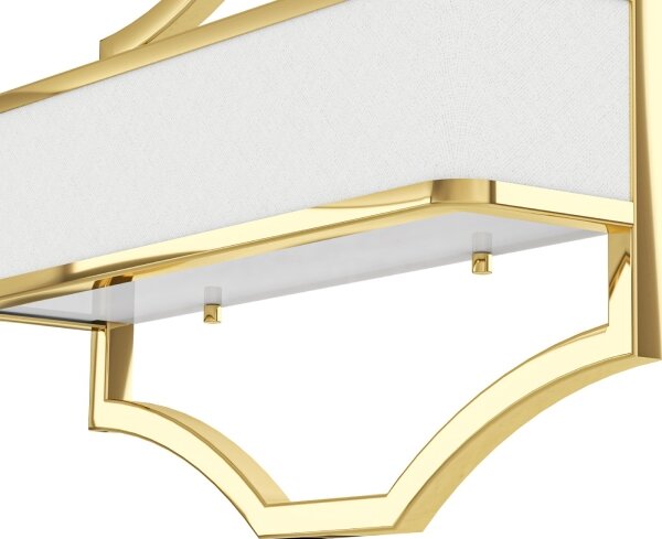 Open Design OR84832 - Applique da parete GERDO 2xE14/12W/230V oro/bianco