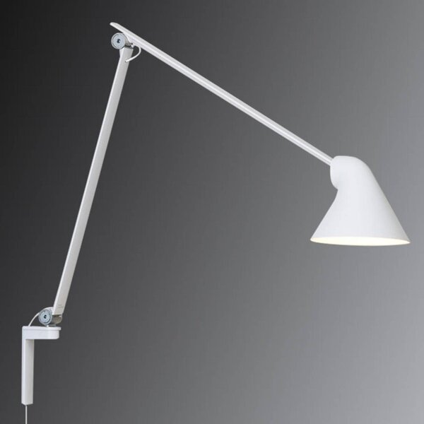 Louis Poulsen NJP applique LED lungo, bianco