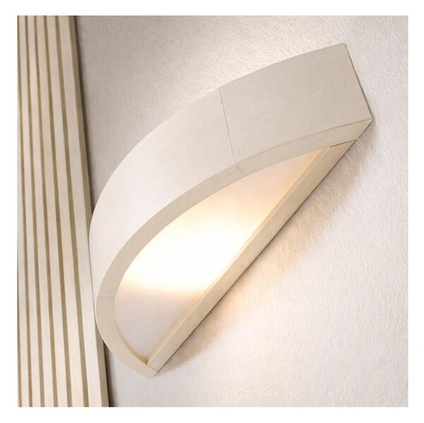 Applique NATURAL 1xE27/60W/230V pino/crema