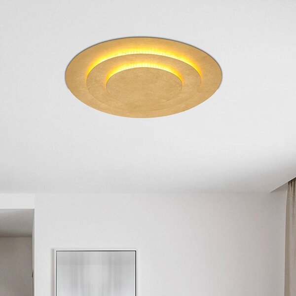 Globo Plafoniera a LED Heda, Ottone / Oro, Soggiorno / Sala da pranzo, Metallo, Moderno, Plafoniera LED