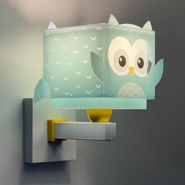 Dalber Little Owl applique da bambini con gufi