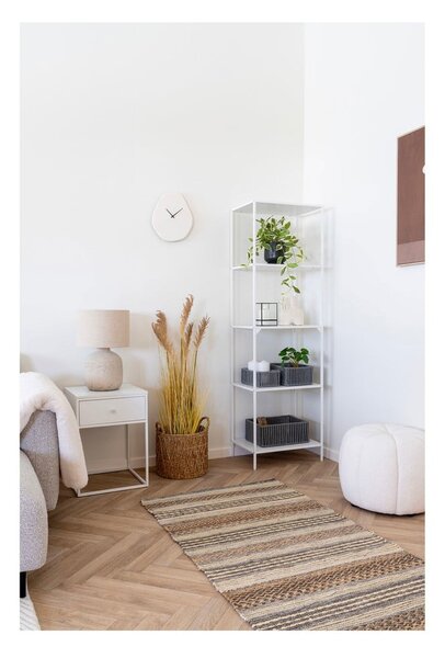 Lampada da tavolo color crema con paralume in tessuto (altezza 46,5 cm) Bilby - House Nordic