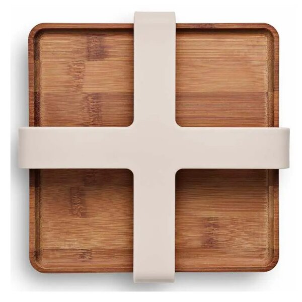 Eva Solo PortaTovaglioli 19x19cm Nordic Kitchen Sabbia Bambù Tools Design