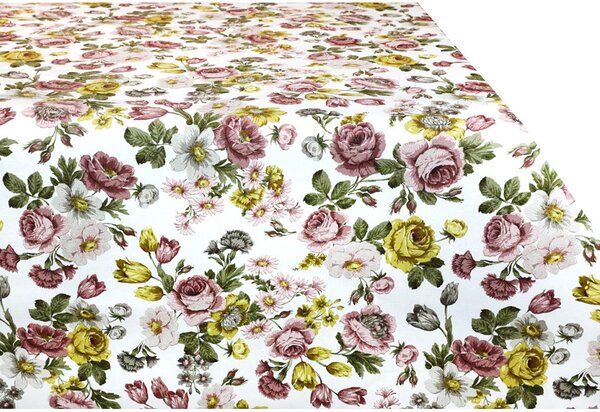 Tovaglia in cotone Fiori vintage