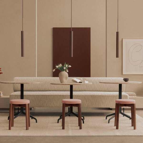 Audo Copenhagen Lampada a sospensione Tubulaire, dimmerabile, Bronzo / Ottone antico, Soggiorno / Sala da pranzo, Alluminio, Design, Lampada a sospensione