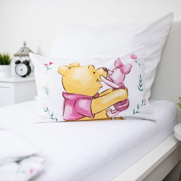 Set copripiumino e federa da bambini in cotone per culla 100x135 cm Winnie the Pooh "Pooh Hugs" – Jerry Fabrics