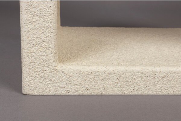Comodino beige con ripiani Veda – Dutchbone