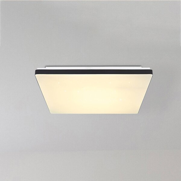 Globo Plafoniera smart Ully, dimmerabile, Nero, Soggiorno / Sala da pranzo, Plastica