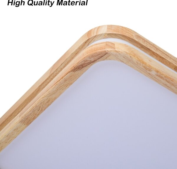 Brilagi - Plafoniera dimmerabile a LED MOLINA SQUARE LED/80W/230V rovere 60x60 cm + telecomando