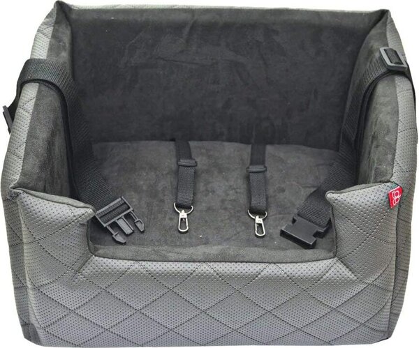 Seggiolino per cani Seggiolino per cani Lux Grey M
