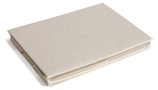 Scatola con coperchio beige in tessuto 36x46x25 cm Soft Storage Large – Bigso