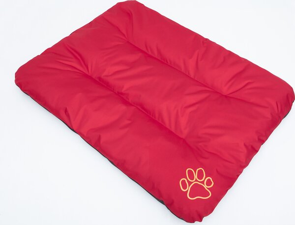 Materasso per cani Divano letto per cani Cuscino per divano Materasso per cani Cesto per cani Letto per animali domestici Letto morbido per cani Cuscino R3 - 115 x 80 cm Rosso