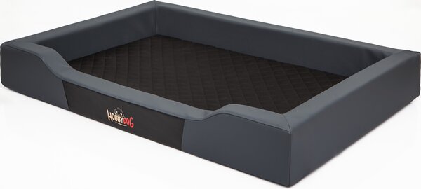 Cuccia Deluxe XXL - 120×80 cm, extra large, impermeabile e confortevole, OEKO-TEX, sfoderabile, per cani di taglia grande - grigio