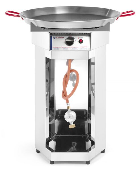 HENDI Griglia a gas Fiesta 600, 4,8kW, 600x600x(H)870mm