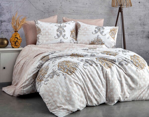 L'Essentiel Linge de Maison, Adal- PRL6240, marrone, piumino, 100% cotone ranforce